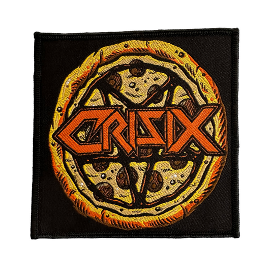 Crisix Patch Aufnäher · The Pizza Pentagram · Official Metal Band Merch