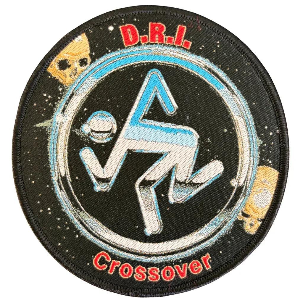 D.R.IPatchRund_CrossoverBlueBorder - Totenkopf.com