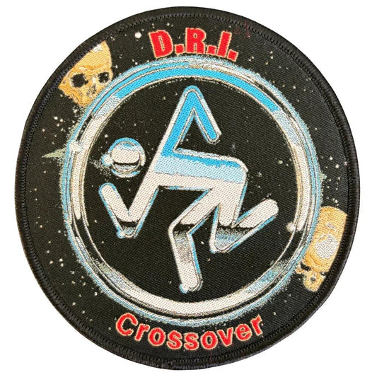 D.R.IPatchRund_CrossoverBlueBorder - Totenkopf.com