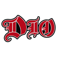 DIO Patch Aufnäher · Logo Cut Out · Offizieller Metal Band Merch