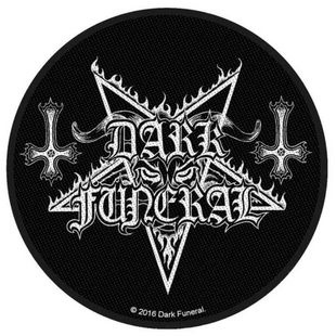 Dark Funeral Patch Aufnäher · Circular Logo · Offizieller Metal Band Merch