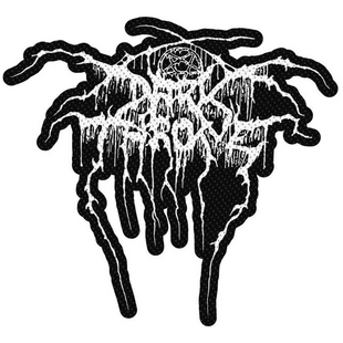 Darkthrone Patch Aufnäher · Logo Cut Out · Offizieller Metal Band Merch