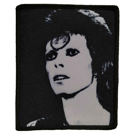 David Bowie Patch · Black & White