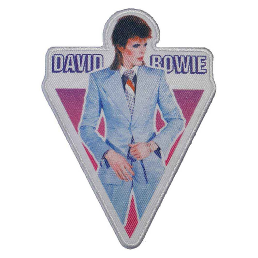 David Bowie Patch · Blue Suit