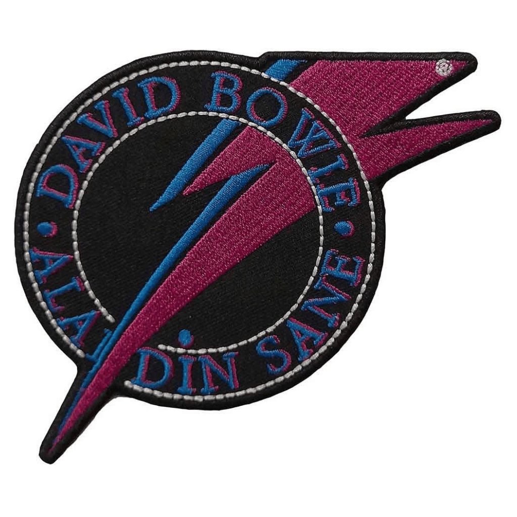 David Bowie Patch · Aladdin Sane (14cm x 9cm)