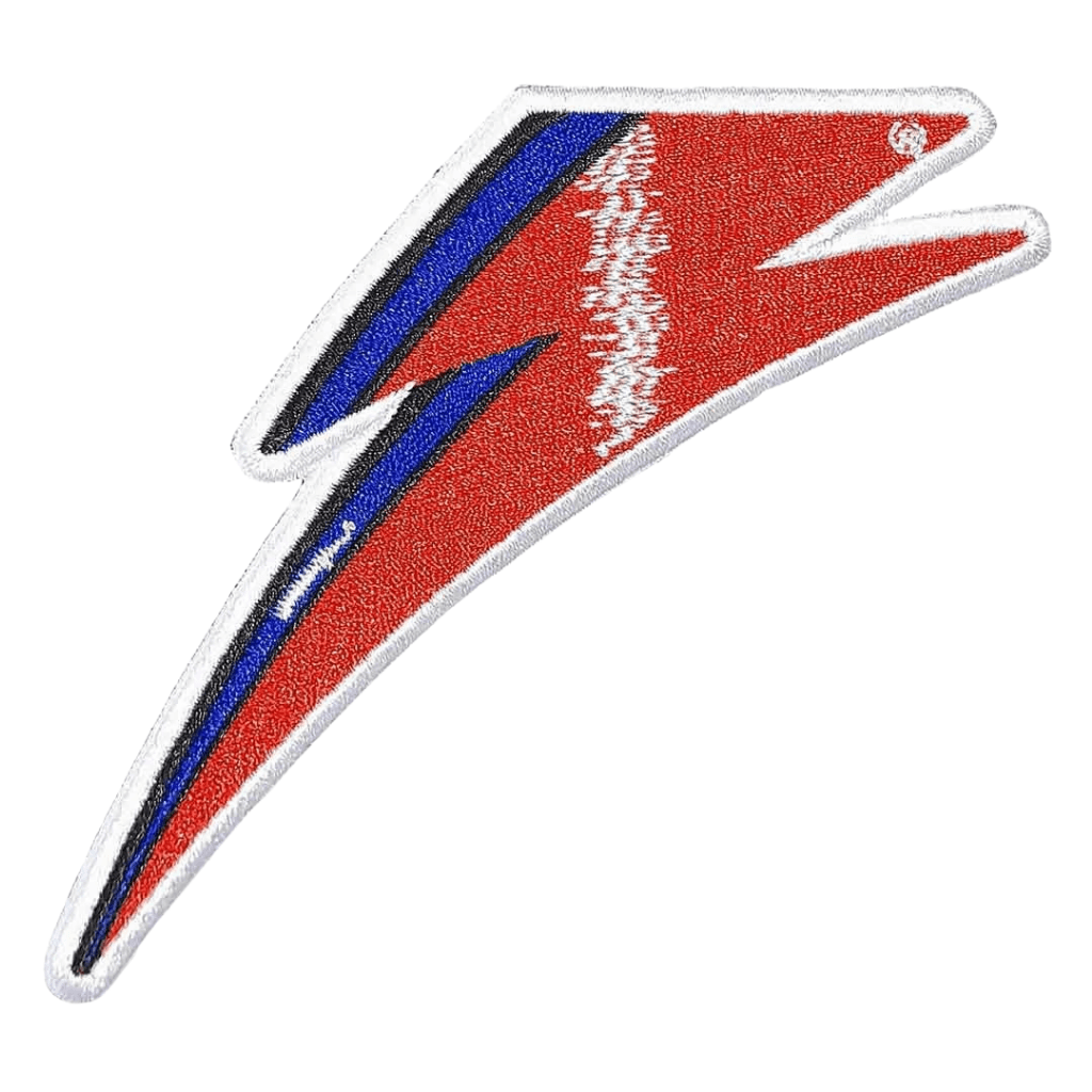 David Bowie Patch · Flash (14cm x 4cm)