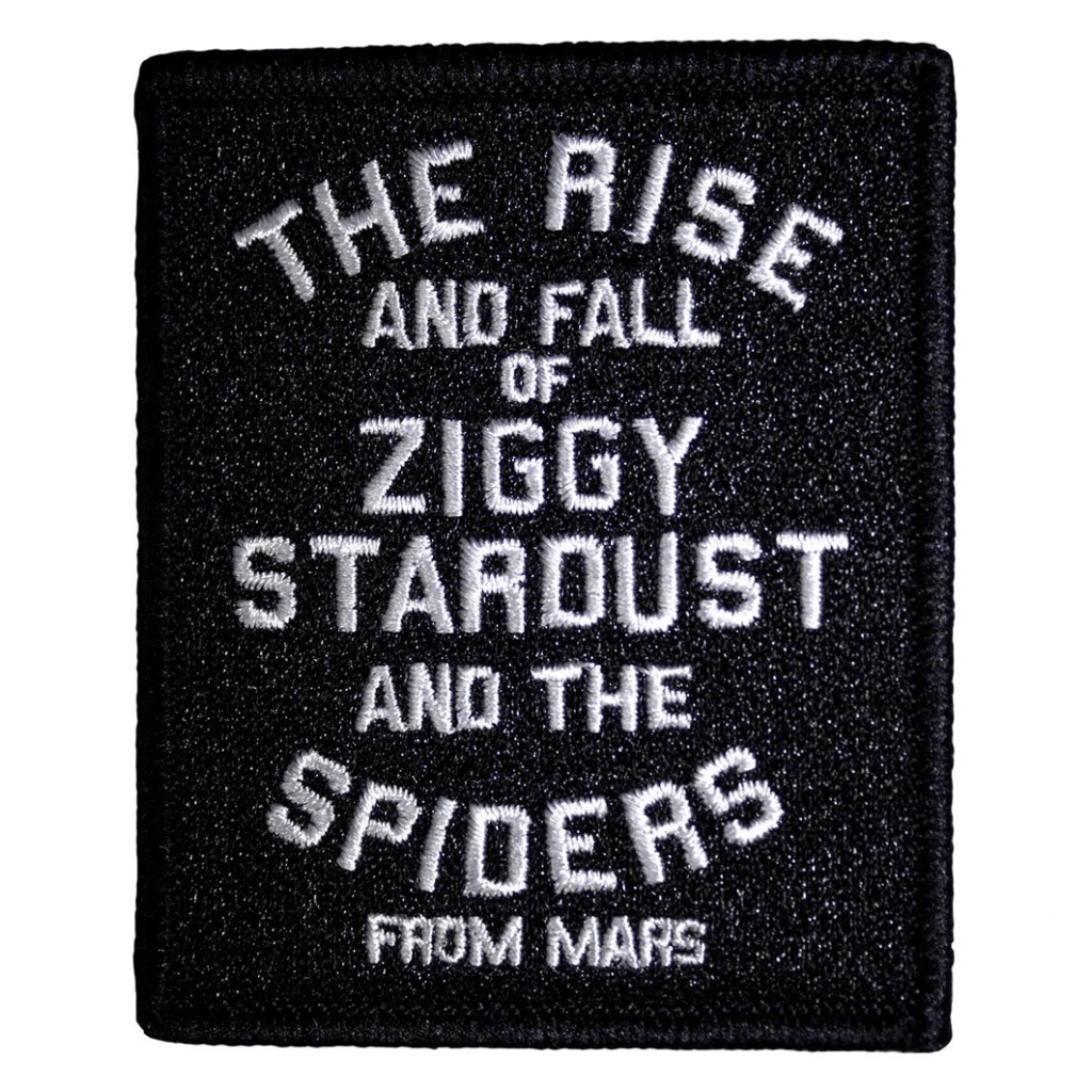 David Bowie Patch · The Rise and Fall (7cm x 8cm)