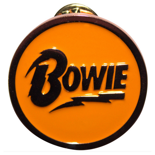 David Bowie Anstecker Pin · Circle Logo