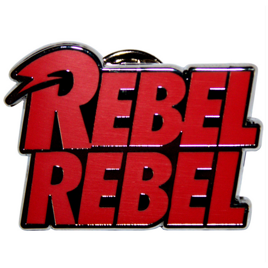 David Bowie Anstecker Pin · Rebel Rebel