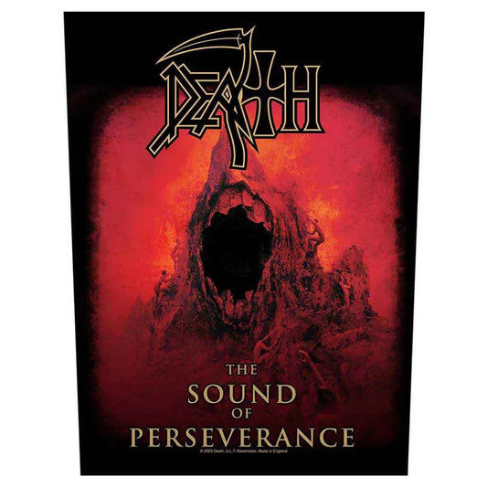 Death Backpatch Rückenaufnäher · Sound Of Perseverance (29cm x 34cm) - Totenkopf.com