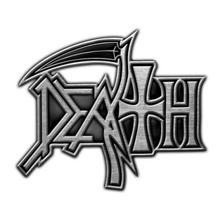 Death Anstecker Pin · Logo · Official Metal Band Merch