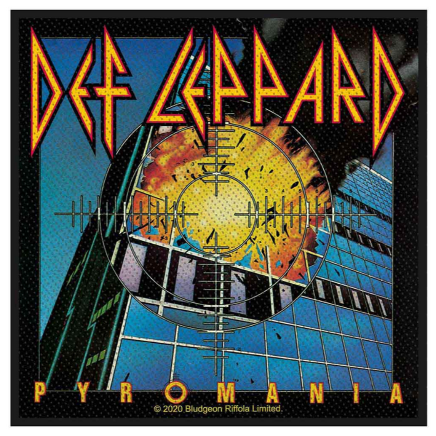 Def Leppard Aufnaeher Patch - Motiv: Pyromania