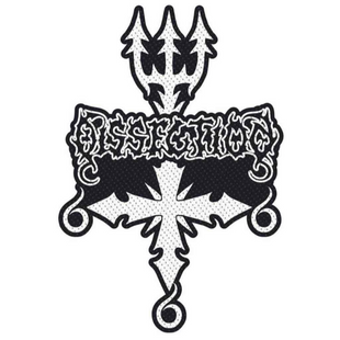 Dissection Patch Aufnäher · Logo Cut Out · Offizieller Metal Band Merch