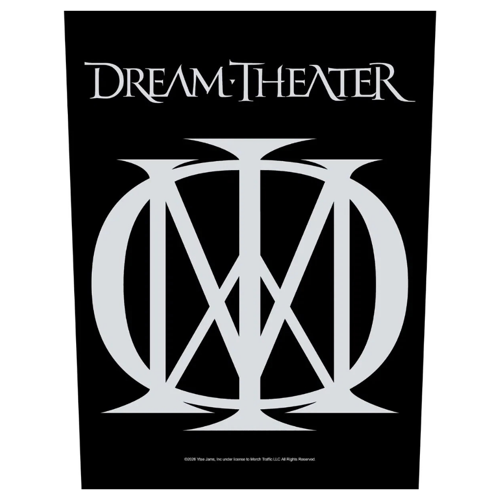 Dream Theater  Backpatch Rückenaufnäher · Symbol Logo (29cm x 34cm)
