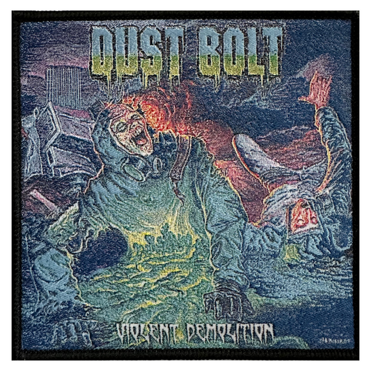 Dust Bolt Patch Aufnäher · Violent Demolition · Offizieller Metal Band Merch