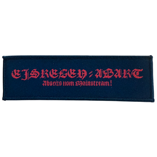Eisregen Patch · Abseits vom Mainstream Langer Stripe (15cm x 3cm)