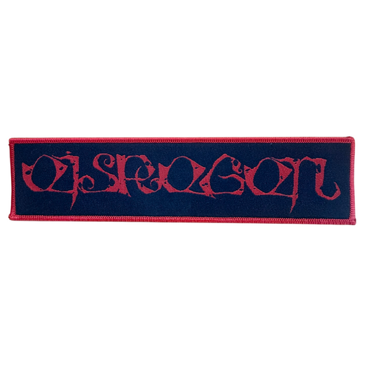 Eisregen Patch · Langer Logo Stripe (20cm x5cm)