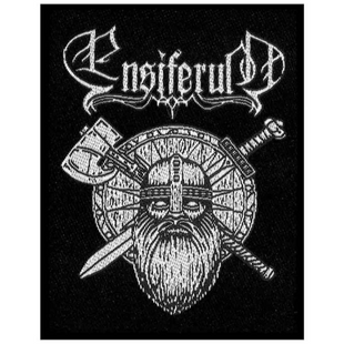 Ensiferum Patch Aufnäher · Sword and Axe · Offizieller Metal Band Merch