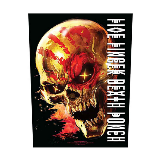 Five Finger Death Punch Backpatch Rückenaufnäher And Justice for None