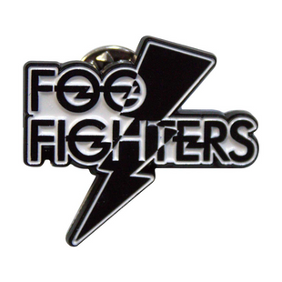 Foo Fighters Anstecker Pin · Flash Logo · Official Metal Band Merch