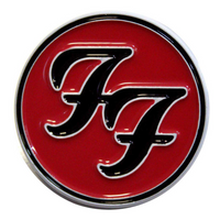 Foo Fighters Anstecker Pin · Flash Logo · Official Metal Band Merch