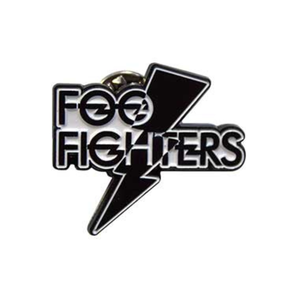 Foo Fighters Pin Anstecker · Logo Flash · Official Metal Band Merch 