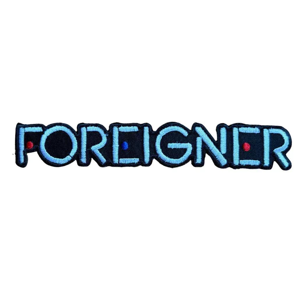 Foreigner Patch · Logo Stripe (12cm x 2cm) - Totenkopf.com