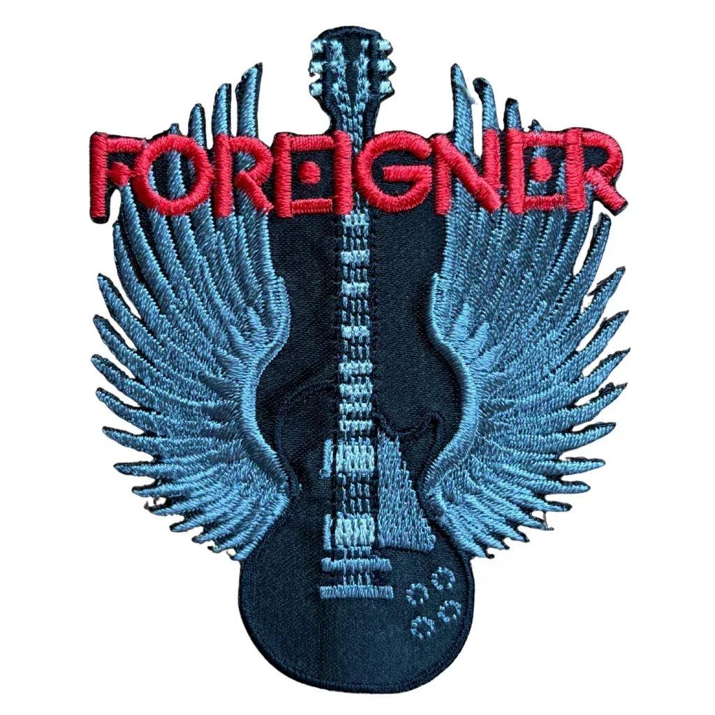 Foreigner-patch-Guitar - Totenkopf.com