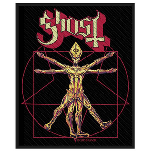 Ghost Patch Aufnäher · The Vitruvian Ghost · Offizieller Metal Band Merch