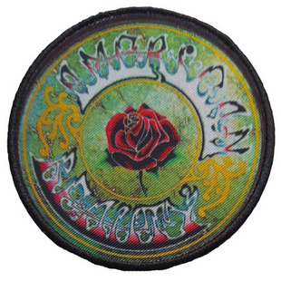 Grateful Dead Patch Aufnäher · American Beauty Circle · Offizieller Rock Band Merch