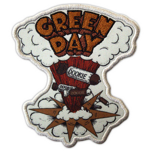 Green Day Patch Aufnäher · Dookie Bombs · Offizieller Metal Band Merch