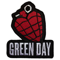 Green Day Aufnäher Patch - Motiv: Grenade Logo