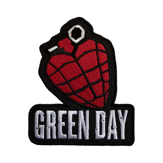 Green Day Aufnäher Patch - Motiv: Grenade Logo