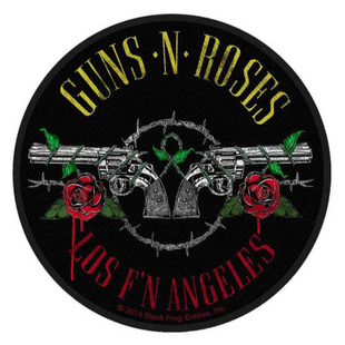 Guns N' Roses Patch Aufnäher · Los FN (Fuckin) Angeles · Offizieller Metal Band Merch