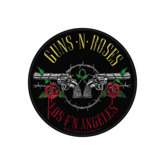 Guns N' Roses Aufnäher Stripe Patch - Motiv: Los FN Angeles