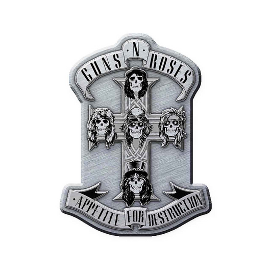 Guns N' Roses Metal Anstecker Pin Badge Appetite