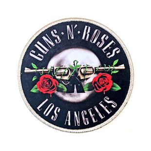 Guns N' Roses Patch Aufnäher · Los Angeles · Offizieller Metal Band Merch