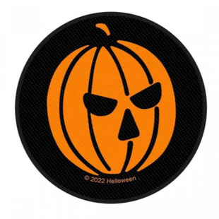 Helloween Patch Aufnäher · Pumpkin · Offizieller Metal Band Merch