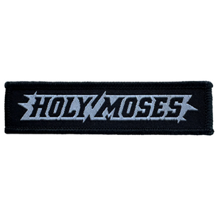 Holy Moses Patch Aufnäher · Logo Stripe · Offizieller Metal Band Merch