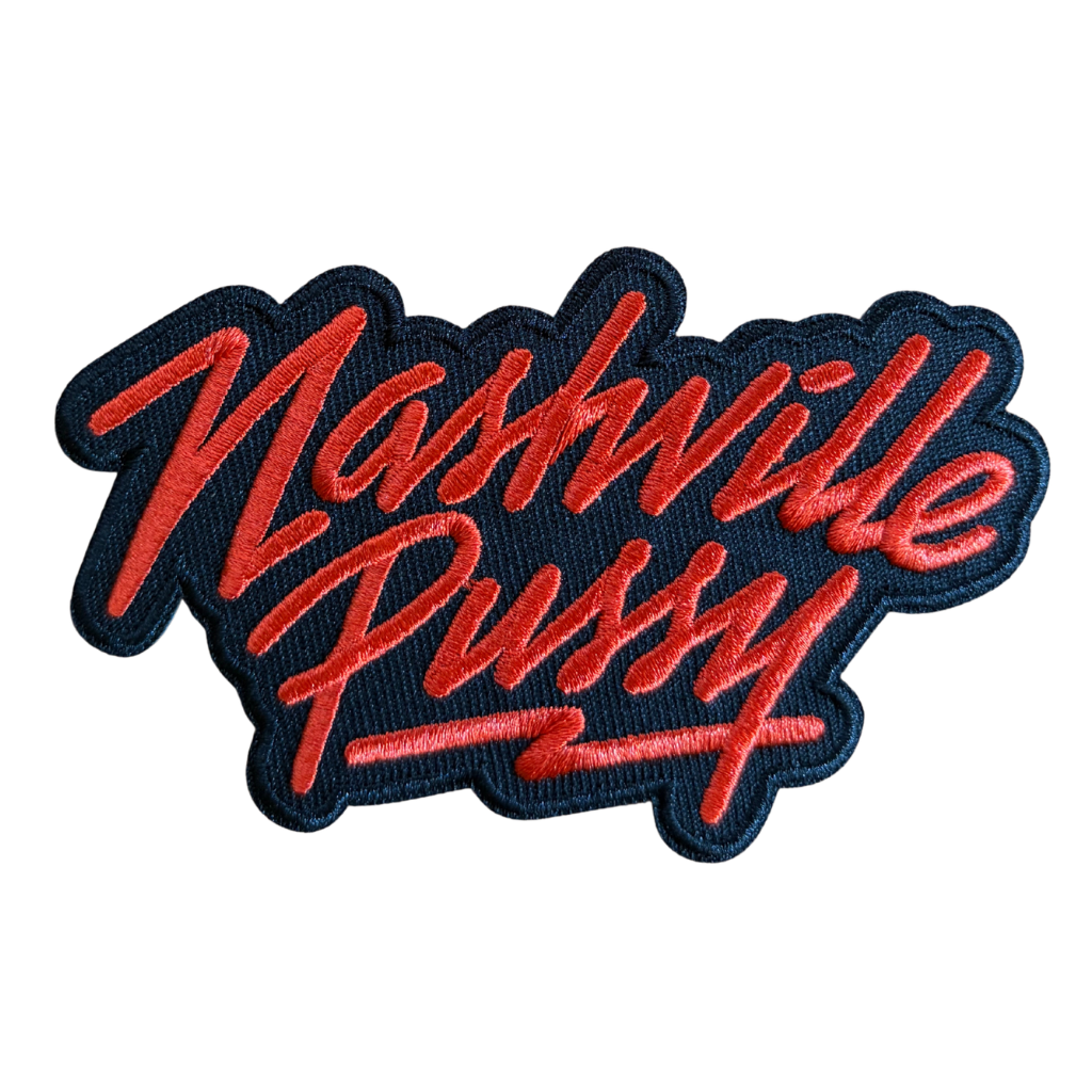 Nashville Pussy Patch · Logo Cut Out (10cm x 6cm)