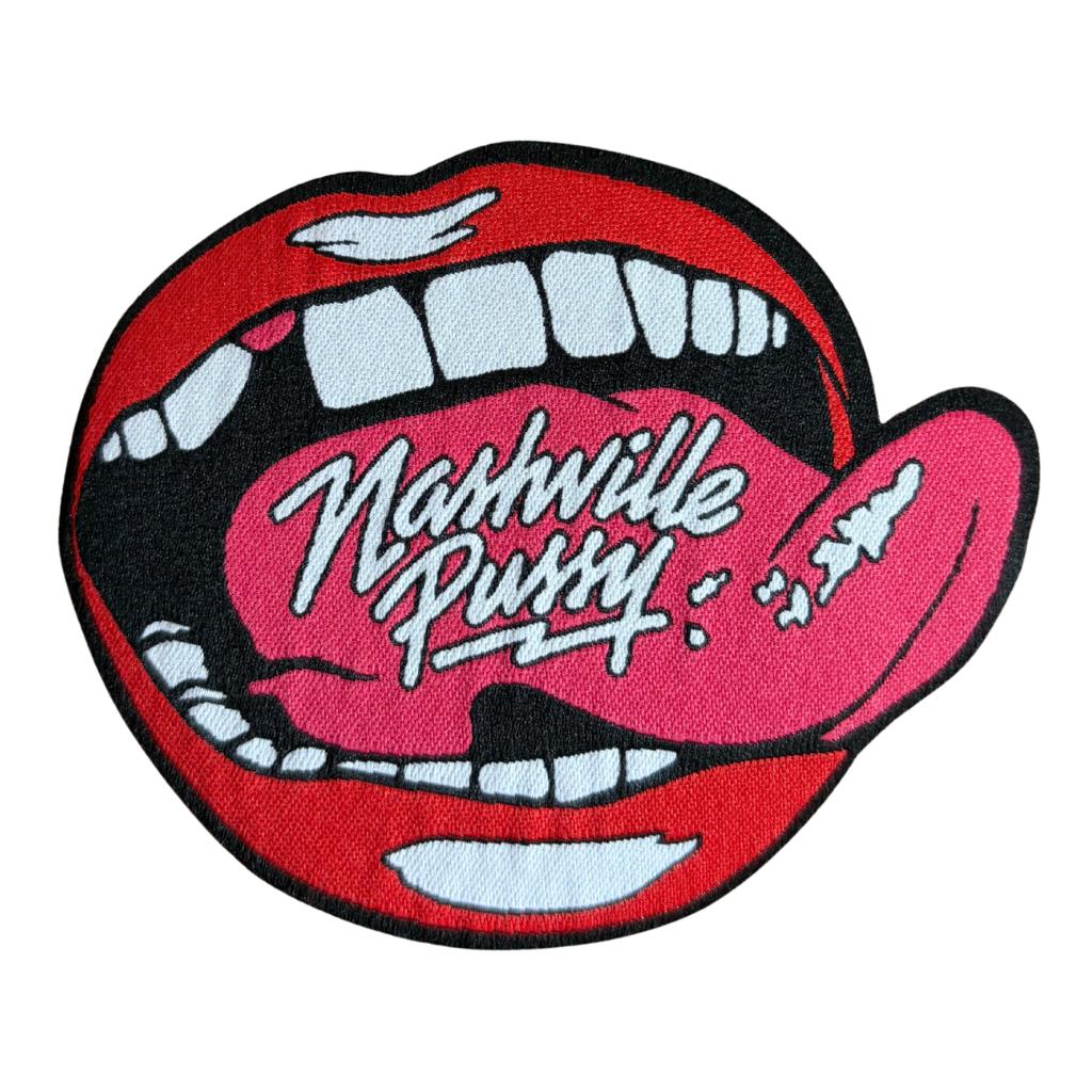 Nashville Pussy Patch · Pleased To Eat You (10cm x 8cm)