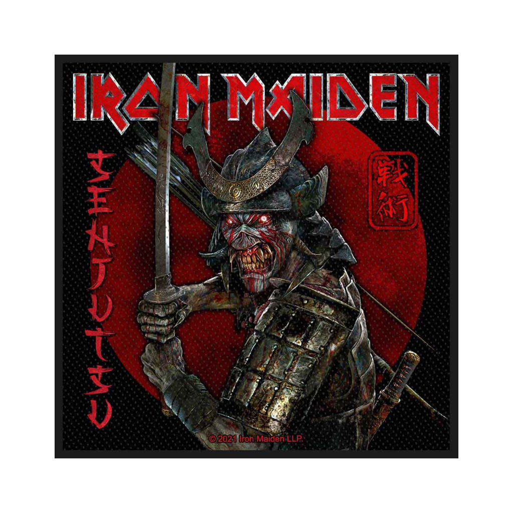 Iron Maiden Aufnäher Patch Senjutsu Warrior