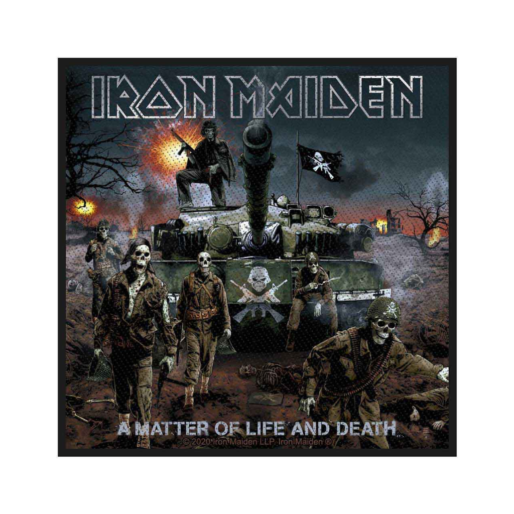 Iron Maiden Aufnäher Patch Matter Of Life and Death 2020