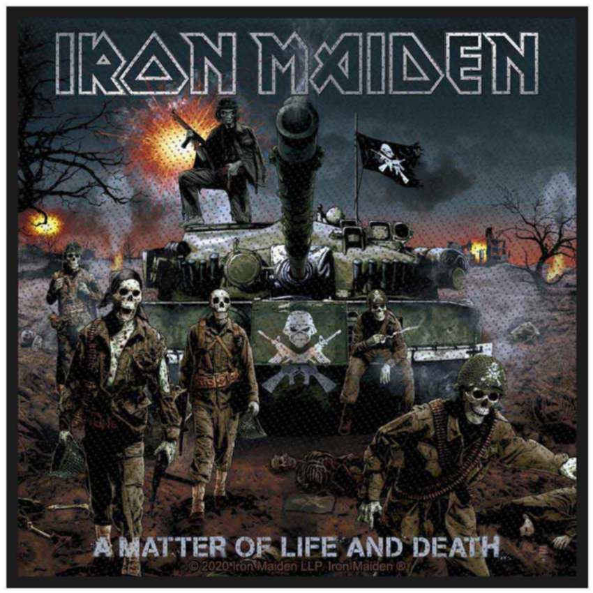 Iron Maiden Aufnäher Patch Matter Of Life and Death 2020