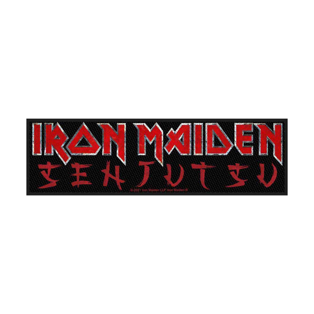 Iron Maiden Aufnäher Stripe Patch Senjutsu