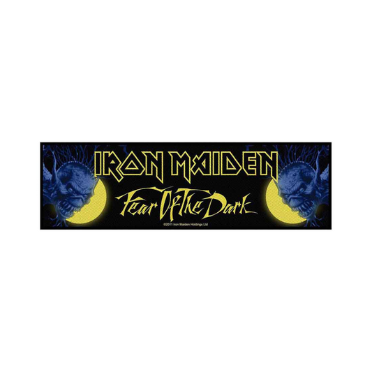 Iron Maiden Aufnäher Stripe Patch Fear Of The Dark