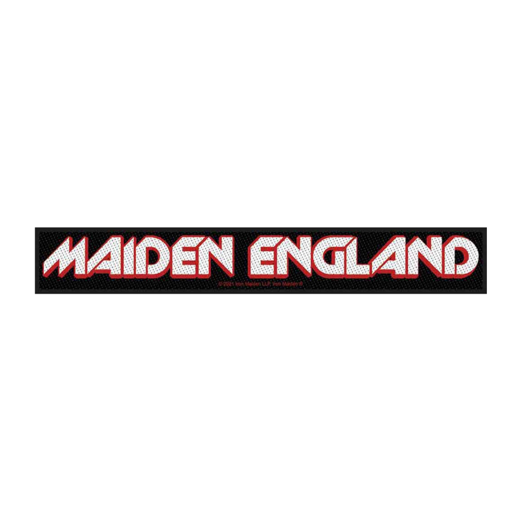 Iron Maiden Aufnäher Stripe Patch England 