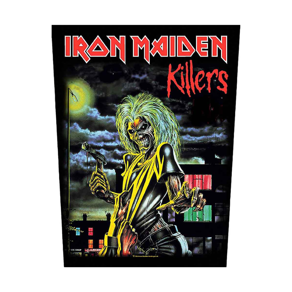 Iron Maiden Backpatch Rückenaufnäher Killers