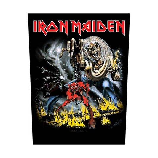 Iron Maiden Backpatch Rückenaufnäher Number Of The Beast