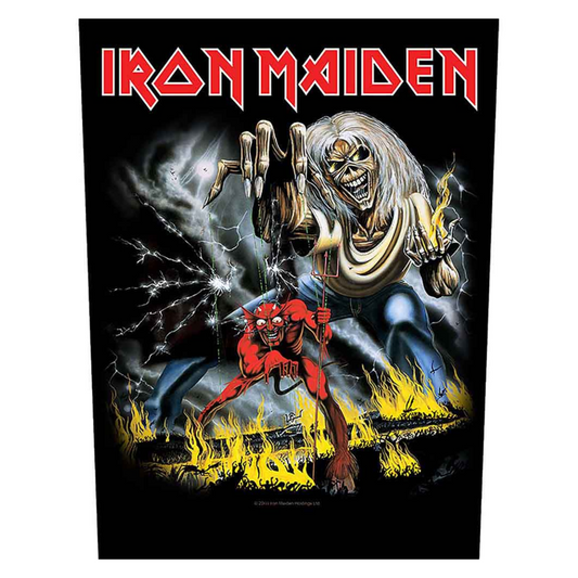 Iron Maiden Backpatch Number Of The Beast